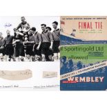 1949 FA CUP FINAL Leicester v Wolves 30 Apr 1949, programme (slightly creased and slightly worn,