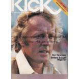 SAN DIEGO SOCKERS V SEATTLE SOUNDERS 1978 Large official Kick programme for the match in San Diego