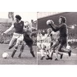 ARSENAL Thirty nine 8" X 6" black & white action Press photographs from the 1970's and 1980's