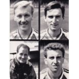 ARSENAL Five 8" X 5.5" black & white Press photographs with 4 portrait insets on each page and paper