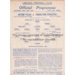 1944 CHALLENGE MATCH AT CHELSEA Official Chelsea programme for the Challenge Match, 20/5/44
