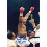 BOXING Five signed 12 x 8 photos showing images of Tim Wetherspoon, Herol Graham, Colin Jones, Steve