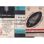NEW ZEALAND ALL BLACKS Eighteen programmes for GB tours including 8 X 1953/4, 6 X 1963/4, 1 X