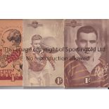 HUDDERSFIELD RUGBY LEAGUE Six player booklets from 1950's including Russ Pepperell, Bob Nicholson,