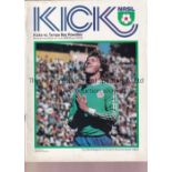 TAMPA BAY ROWDIES V MINNESOTA KICKS 1977 Large official Kick programme for the in Tampa. Includes