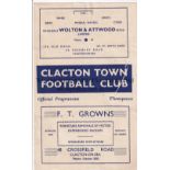 TOTTENHAM HOTSPUR Programme for the away ECL match v. Clacton Town 10/3/1951. Good