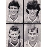 ARSENAL Six 8" X 5.5" black & white Press photographs with 4 portrait insets on each page and