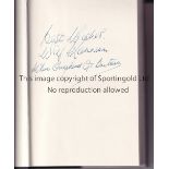 WILF MANNION AUTOGRAPHED BOOK Signed hardback book, Golden Boy, A Biography of Wilf Mannion,