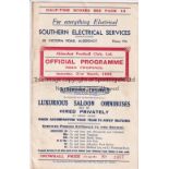 ALDERSHOT V BOURNEMOUTH 1936 Programme for the League match at Aldershot 21/3/1936, no writing.