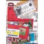 FOREIGN FOOTBALL TICKETS Twenty five from all over the world including League and International