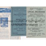 SOUTHAMPTON Three Southampton Reserves away programmes from the 1946/47 season at Aldershot (