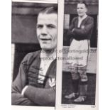 GEORGE CUMMINGS / PARTICK THISTLE / AUTOGRAPHS Two signed photographs 10" X 8" portrait and 10" X