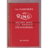 1955 THE RING BOOK / BOXING / AUTOGRAPH Hardback book signed on the frontispiece with a dedication