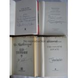 AUTOGRAPHED BOOKS Four signed books: Bob Wilson dedicated, Gloria Hunniford, Alan Titchmarsh and