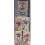 JOHN PLAYERS CIGARETTE CARDS / FOOTBALLERS A incomplete set of 27 cards issued in 1928 housed in