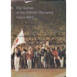 1964 OLYMPIC GAMES TOKYO Hardback 367 page report on the Tournament with dust jacket. The dust