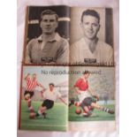 AUTOGRAPHS Four football annuals with multiple autographs. Charles Buchan's Soccer Gift Book 1955/56