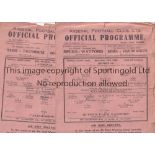 ARSENAL Sixteen sub-standard homes from 1943/44 (1),1944/45 (8) and 1945/46 (7). Fair/poor