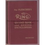 1960 THE RING BOOK / BOXING / AUTOGRAPH Hardback book signed on the frontispiece by author Nat