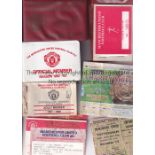 MANCHESTER UNITED TICKETS Six home tickets v. Tottenham FA Cup, Everton and Liverpool all 67/8,