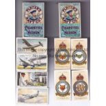 JOHN PLAYERS CIGARETTE CARDS Two complete sets of 50 cards R.A.F. Badges issued in 1937 and