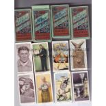 CHURCHMAN'S CIGARETTE CARDS Four complete sets: Kings of Speed 1939, Howlers 1937, In Town Tonight