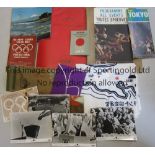 1964 OLYMPIC GAMES TOKYO Official Press folder including the official programme of events