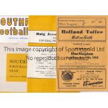 SOUTHPORT Twenty seven programmes, 16 home & 10 away. Home; v Darlington 1958, v Tranmere & v