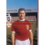 WALES Ten 12” x 8” photos, showing former Internationals including Terry Yorath, Graham Williams,