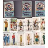 JOHN PLAYERS CIGARETTE CARDS Three complete set of 50 cards Military Uniforms of the British