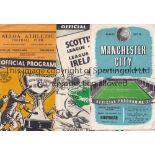 SCOTTISH Forty programmes mostly from Scottish grounds or against Scottish teams some 1950's ranging