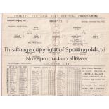 ARSENAL V LEICESTER CITY 1932 Programme for the League match at Arsenal 29/10/1932, horizontal