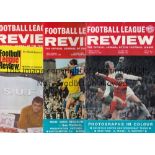 FOOTBALL LEAGUE REVIEWS Twenty nine issues from the 1960's. Generally good