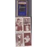 CHURCHMANS CIGARETTE CARDS / BOXING PERSONALITIES A complete set of 50 cards issued in 1938 housed