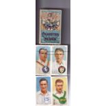 JOHN PLAYERS CIGARETTE CARDS / CRICKETERS A complete set of 50 cards issued in 1938 housed in an