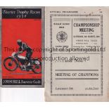 ISLE OF MAN T.T. 1934 Programme, John Bull Souvenir Guide, for the Tourist Trophy Races in June