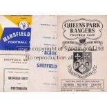 LEAGUE CUP PROGRAMMES Aston Villa v Huddersfield 12/10/1960 for the first League Cup match for