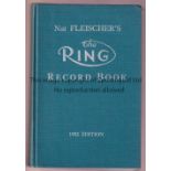 1952 THE RING BOOK / BOXING Hardback book. Generally good