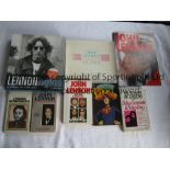 JOHN LENNON Eight books and magazines: Lennon Legend, The Life & Legend Sunday Times Tribute, Summer