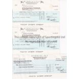 WEMBLEY PLC Fourteen share dividend cheques 1997-2003. Good