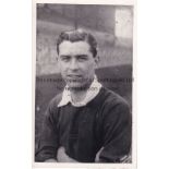 JACK CARR / MIDDLESBROUGH A black & white postcard size portrait photograph. Good