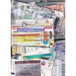MAN UNITED TICKETS A collection of 76 Manchester United away tickets from season 2000/01 (38) and
