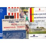 MISCELLANY A collection of miscellaneous items to include 2 Rugby League Cup Final programmes at
