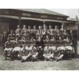 BIRMINGHAM CITY 1947/8 A 9" X 7" black & white team group photograph. Good