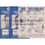 CHELSEA A collection of 30 home progammes - 1946/47 (2), 1949/50 (4), 1950/51 (8) and 1951/52 (