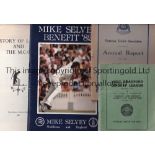 CRICKET A collection of cricket miscellany to include 9 Benefit brochures - John Murray , Mike