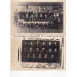 NEWPORT COUNTY Two black & white postcard size reprinted photographs of team groups 1913/14 and