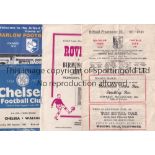 PROGRAMME MISCELLANY A collection of 69 miscellaneous programmes 1954-2003 to include 2 FA Cup