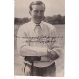 GOLF / HENRY COTTOM AUTOGRAPH A signed 5" X 3" black & white photo signed in 1940. Generally good