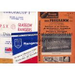 RANGERS Twenty five Glasgow Rangers programmes 1959-1983,10 aways to include v Eintracht